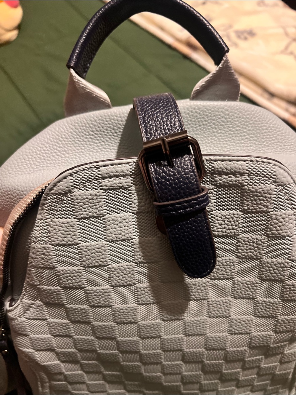 Check Pattern Backpack - Picture 6 of 6